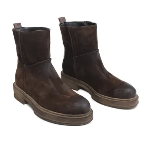 Stivali Invernali | Bikers Invernali | Personal Stivaletti Invernali Scamosciati "DECK/B" - Testa di Moro TestadiMoro