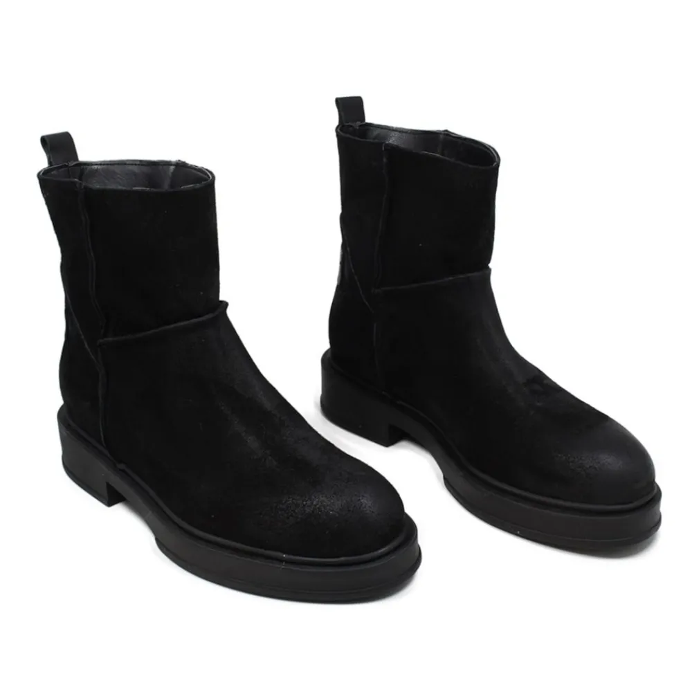 stivaletti_invernali_scam_3.webp Stivali Invernali | Bikers Invernali | Personal Stivaletti Invernali Scamosciati "DECK/B" - Nero