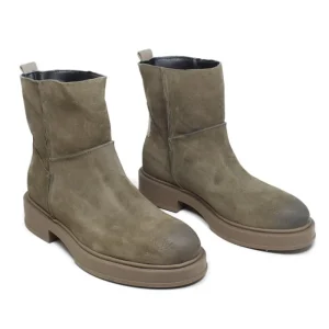 Stivali Invernali | Bikers Invernali | Personal Stivaletti Invernali Scamosciati "DECK/B" - Taupe