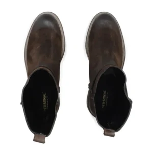 Stivali Invernali | Bikers Invernali | Personal Stivaletti Invernali Scamosciati "DECK/B" - Testa di Moro TestadiMoro