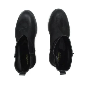 Stivali Invernali | Bikers Invernali | Personal Stivaletti Invernali Scamosciati "DECK/B" - Nero