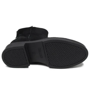 Stivali Invernali | Bikers Invernali | Personal Stivaletti Invernali Scamosciati "DECK/B" - Nero