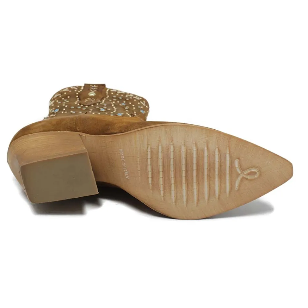 stivaletti_texani_con_bor_5-1.webp Stivali Con Tacco | Stivali Estivi | Personal Stivaletti Texani con Borchie e Perline "ARIZONA" - Cuoio