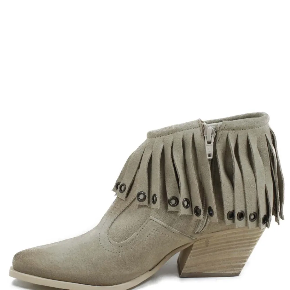 stivaletti_texani_con_fra_1-1.webp Stivali Con Tacco | Tronchetti | Personal Stivaletti Texani con Frange e Occhielli "Trenza" - Beige