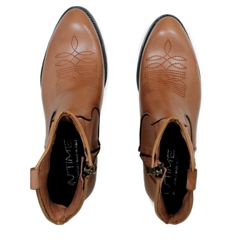 stivaletti_texani_ricamat_4.webp Stivali Texani | Stivali Invernali | In Time Stivaletti Texani Ricamati "ELIZA" - Pelle Cuoio