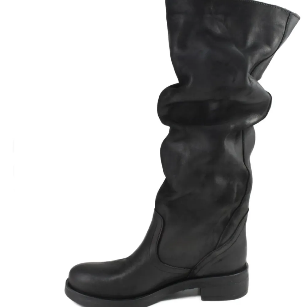 stivali_alti_biker_boots__2-3.webp Stivali Invernali | Bikers Invernali | In Time Stivali Alti Biker Boots "NOA/A" - Nabuk Nero