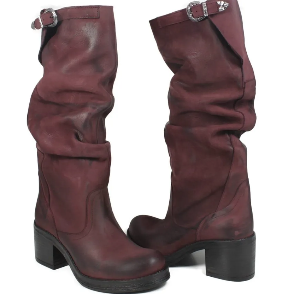 stivali_alti_biker_boots__4-8.webp Stivali Con Tacco | Stivali Invernali | In Time Stivali Alti Biker Boots con Tacco "58/A" - Nabuk Bordeaux