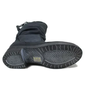 Stivali Invernali | Bikers Invernali | In Time Stivali Alti Biker Boots "NOA/A" - Nabuk Notte Blu