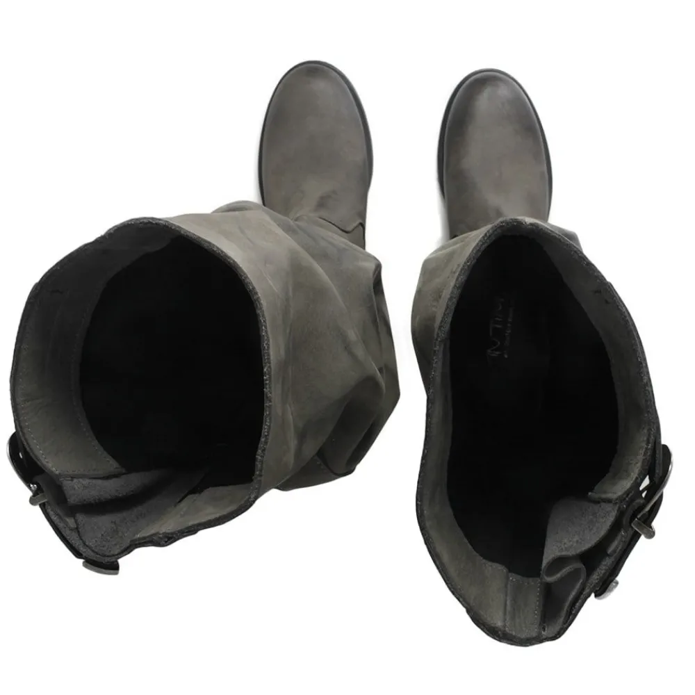 stivali_alti_biker_boots__7-2.webp Stivali Invernali | Bikers Invernali | In Time Stivali Alti Biker Boots "NOA/A" - Nabuk Grigio