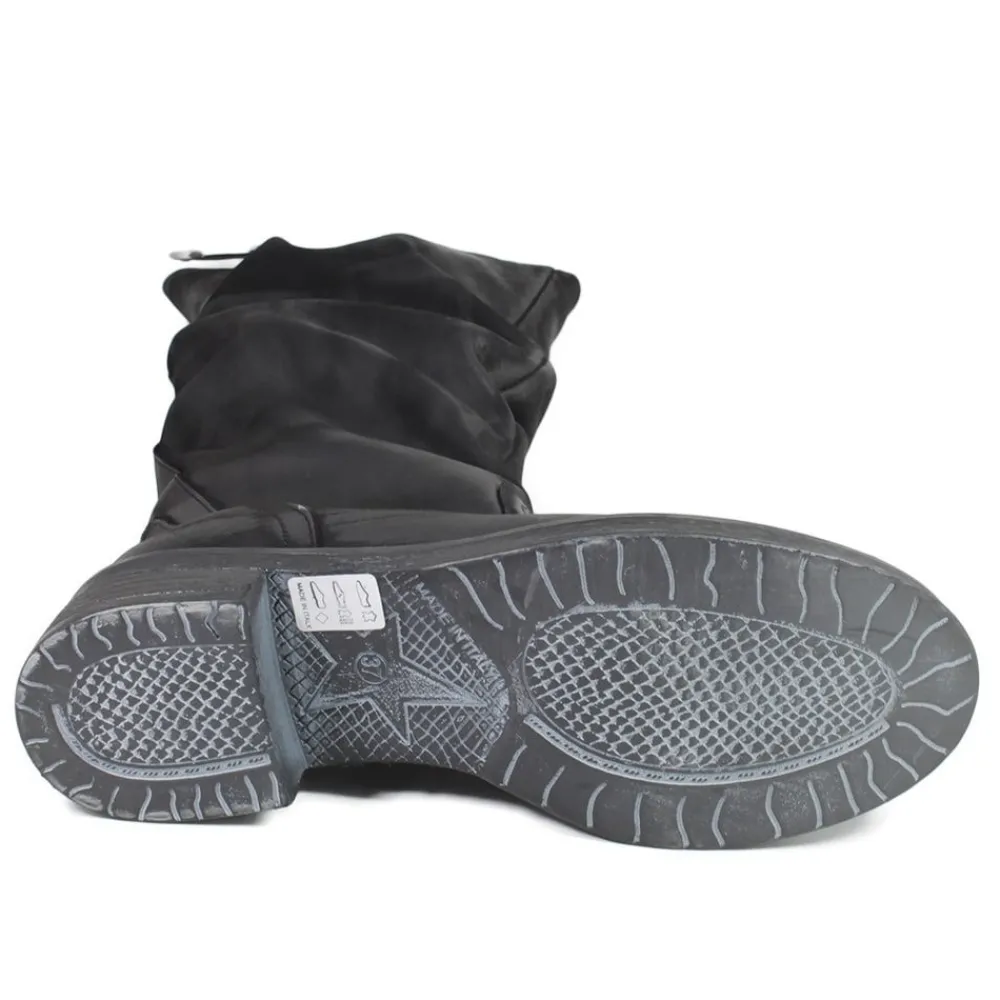 stivali_alti_biker_boots__7-3.webp Stivali Invernali | Bikers Invernali | In Time Stivali Alti Biker Boots "NOA/A" - Nabuk Nero