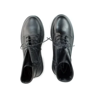 Anfibi | Stivali Invernali | In Time Stivali Anfibi Stringati "GAP"  - Nero