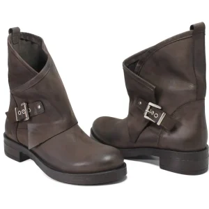 Stivali Invernali | Bikers Invernali | In Time Stivali Bassi Biker Boots Fibbia "MANTRA/B" - Testa di Moro TestadiMoro