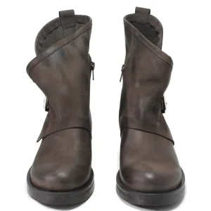 Stivali Invernali | Bikers Invernali | In Time Stivali Bassi Biker Boots Fibbia "MANTRA/B" - Testa di Moro TestadiMoro