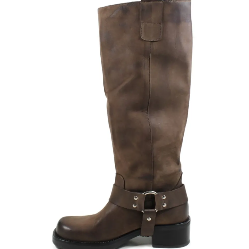 stivali_biker_alti_con_ca_2-1.webp Stivali Invernali | Bikers Invernali | Personal Stivali Biker Alti con Cavigliera Rimovibile "ERIK" - Marrone TestadiMoro