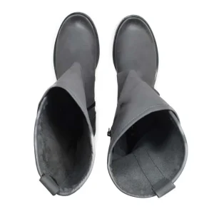 Stivali Invernali | Bikers Invernali | In Time Stivali Biker Boots con due fibbie "MANTRA/A" - Grigio