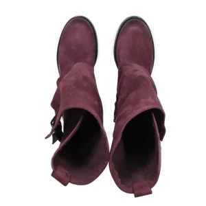 Stivali Invernali | Bikers Invernali | In Time Stivali Biker Boots con due fibbie "MANTRA/A" - Bordeaux