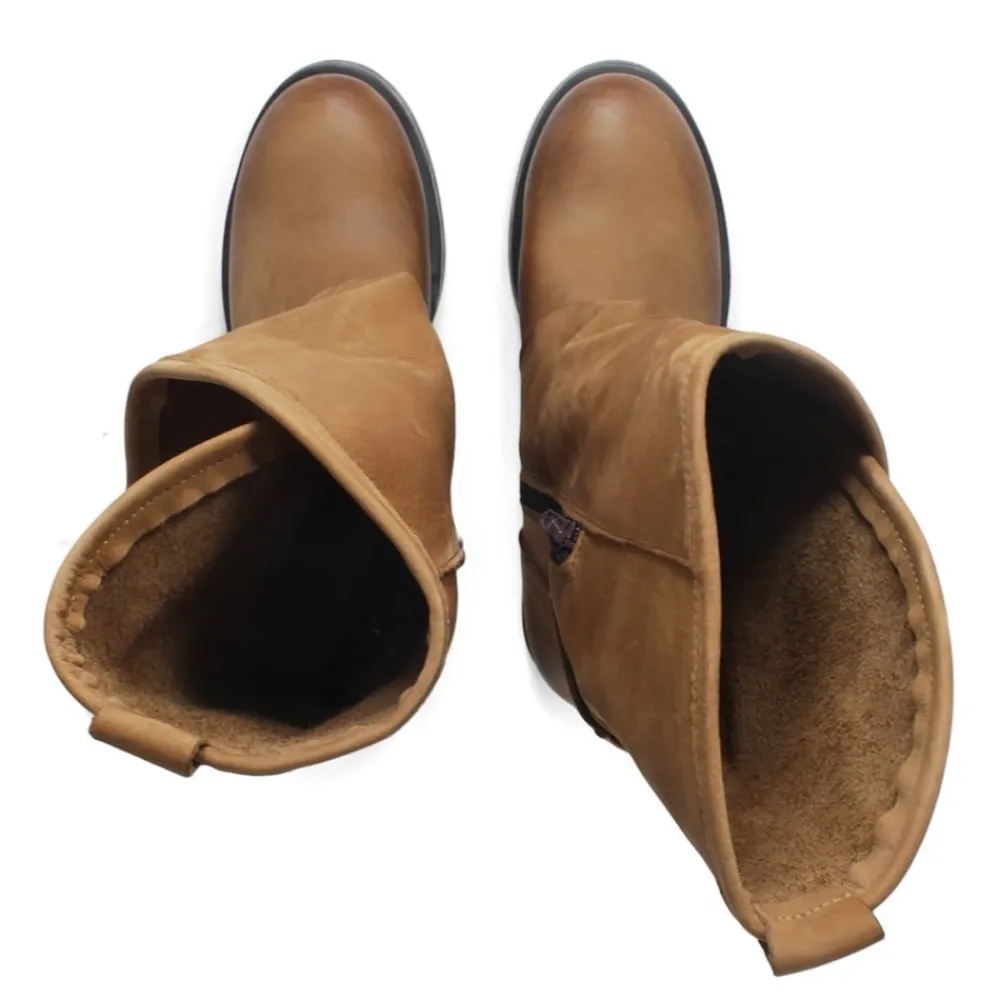 stivali_biker_boots_con_d_7-3.webp Stivali Invernali | Bikers Invernali | In Time Stivali Biker Boots con due fibbie "MANTRA/A" - Cuoio