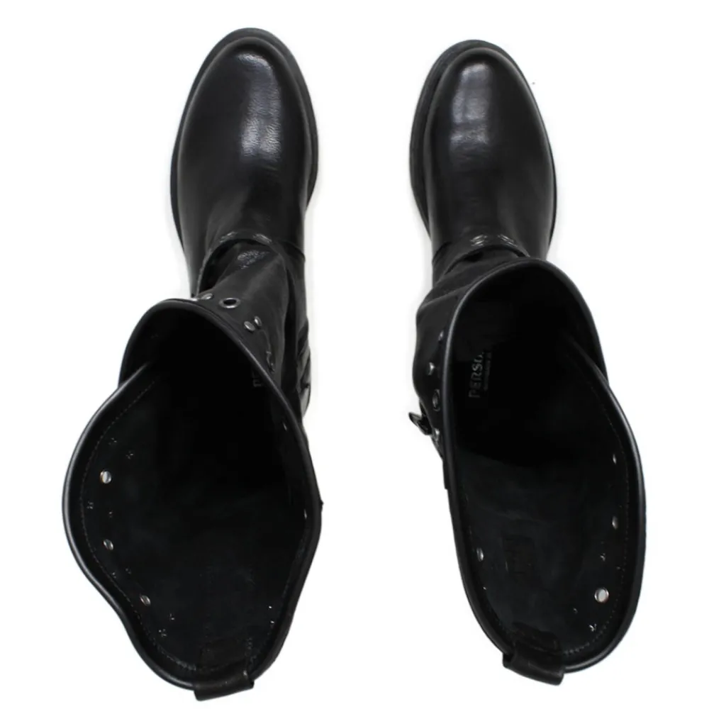 stivali_biker_boots_con_o_4.webp Stivali Invernali | Bikers Invernali | Personal Stivali Biker Boots con occhielli e due cinturini "DADA" - Nero