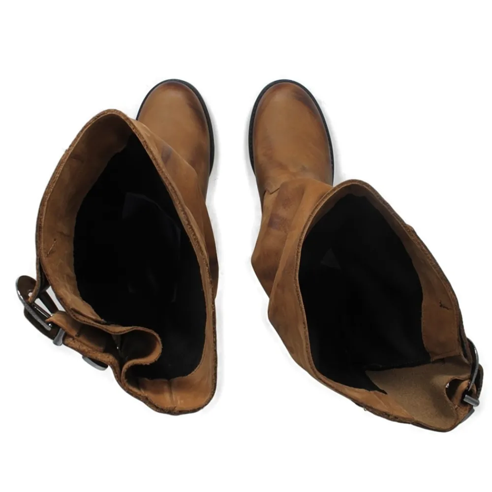 stivali_biker_boots_medi__6-3.webp Stivali Con Tacco | Stivali Invernali | In Time Stivali Biker Boots Medi con Tacco "58/M" - Cuoio