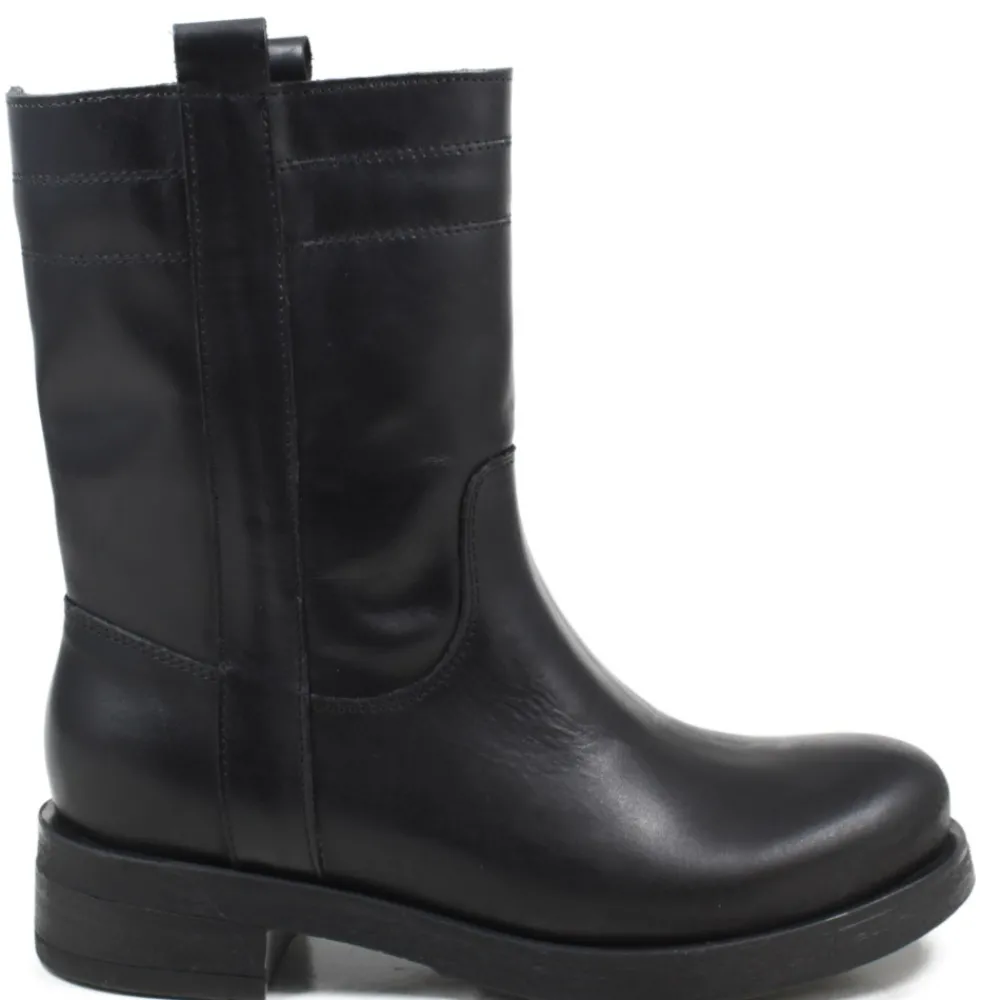 stivali_biker_invernali_q_0-1.webp Stivali Invernali | Bikers Invernali | In Time Stivali Biker Invernali "303FW" - Pelle Nero