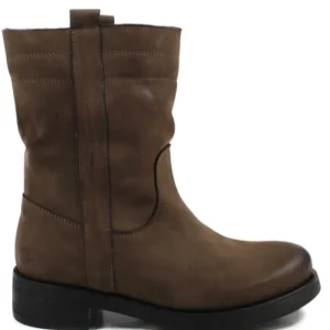 Stivali Invernali | Bikers Invernali | In Time Stivali Biker Invernali "303FW" - Nabuk Marrone TestadiMoro