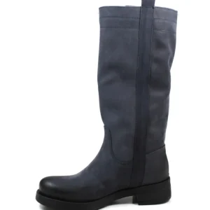 Stivali Invernali | Bikers Invernali | In Time Stivali Biker Invernali "309FW" - Nabuk Blu