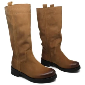 Stivali Invernali | Bikers Invernali | In Time Stivali Biker Invernali "309FW" - Nabuk Cuoio