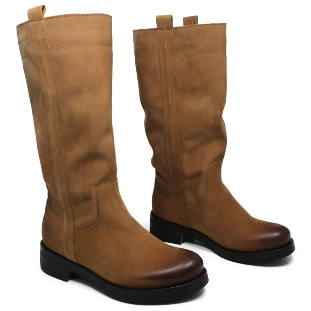 stivali_biker_invernali_q_3-3.webp Stivali Invernali | Bikers Invernali | In Time Stivali Biker Invernali "309FW" - Nabuk Cuoio