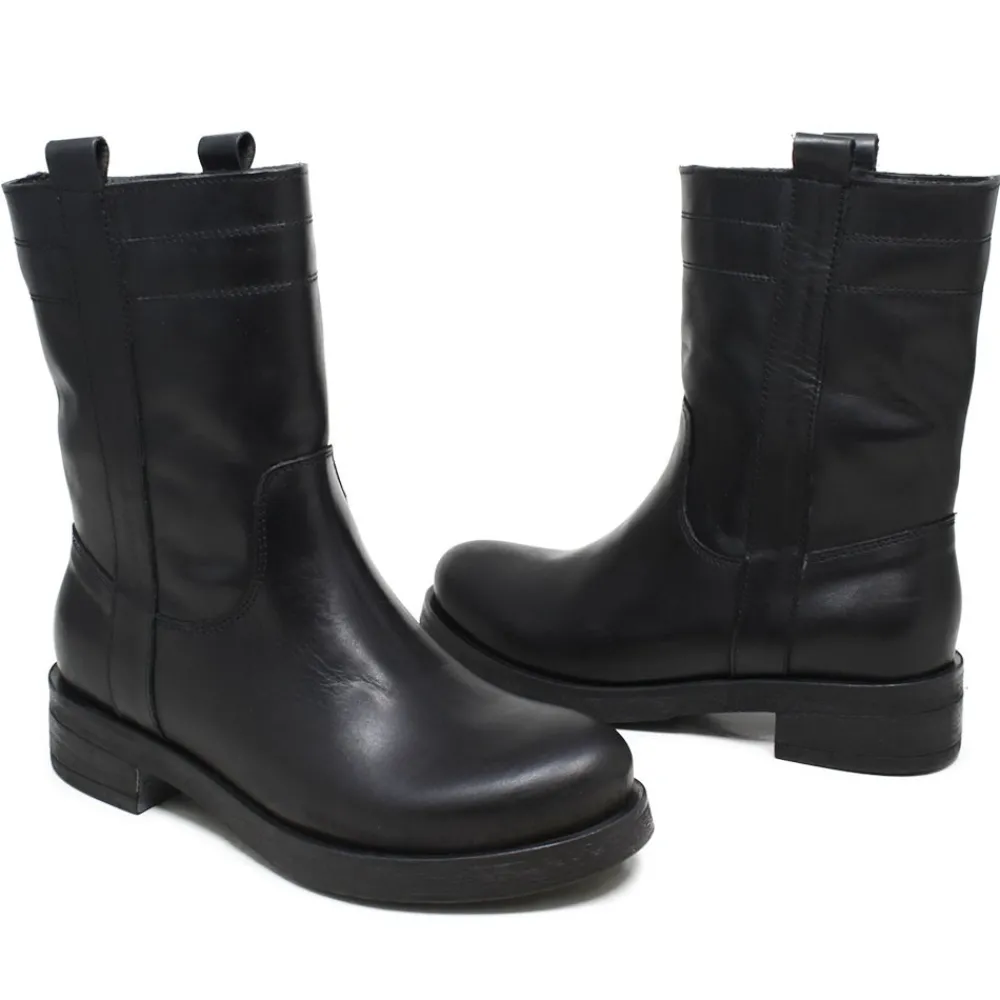 stivali_biker_invernali_q_4-1.webp Stivali Invernali | Bikers Invernali | In Time Stivali Biker Invernali "303FW" - Pelle Nero