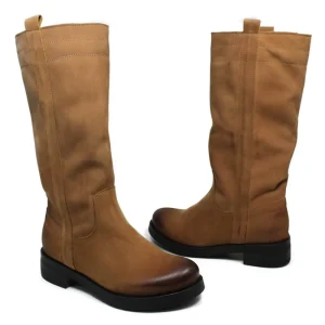 Stivali Invernali | Bikers Invernali | In Time Stivali Biker Invernali "309FW" - Nabuk Cuoio