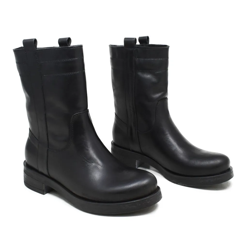 stivali_biker_invernali_q_5-1.webp Stivali Invernali | Bikers Invernali | In Time Stivali Biker Invernali "303FW" - Pelle Nero