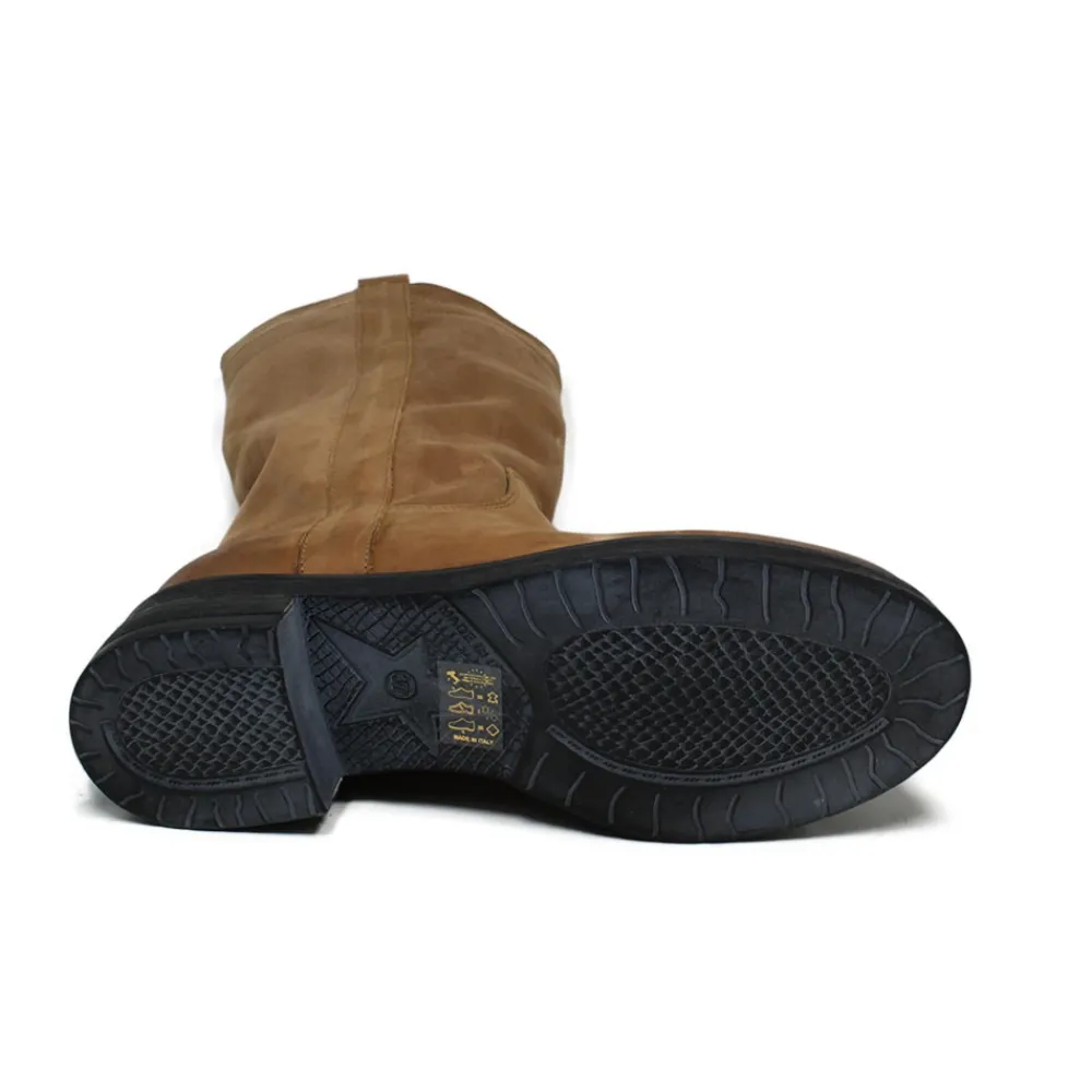 stivali_biker_invernali_q_5-3.webp Stivali Invernali | Bikers Invernali | In Time Stivali Biker Invernali "309FW" - Nabuk Cuoio