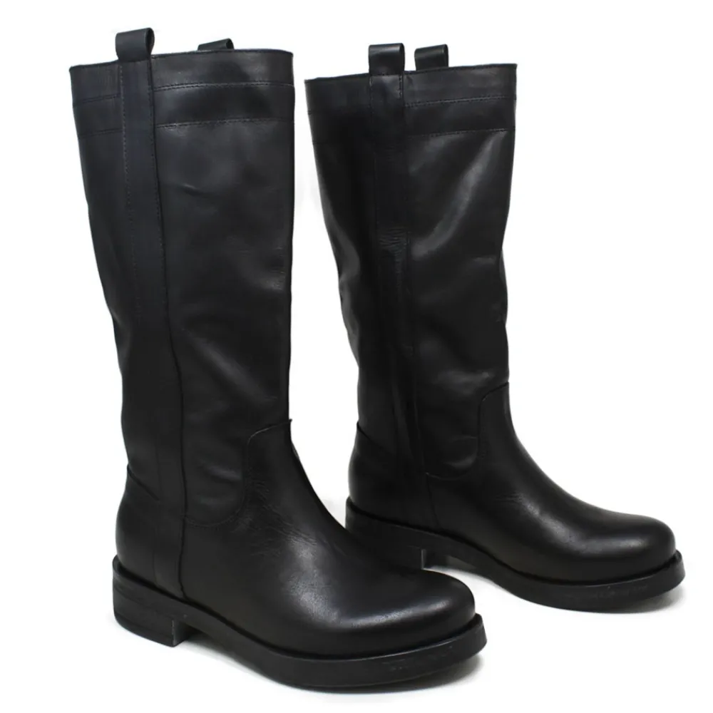 stivali_biker_invernali_q_5-5.webp Stivali Invernali | Bikers Invernali | In Time Stivali Biker Invernali "309FW" - Pelle Nero