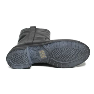 Stivali Invernali | Bikers Invernali | In Time Stivali Biker Invernali "303FW" - Pelle Nero