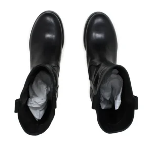 Stivali Invernali | Bikers Invernali | In Time Stivali Biker Invernali "303FW" - Pelle Nero