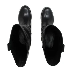 Stivali Invernali | Bikers Invernali | In Time Stivali Biker Invernali "309FW" - Pelle Nero