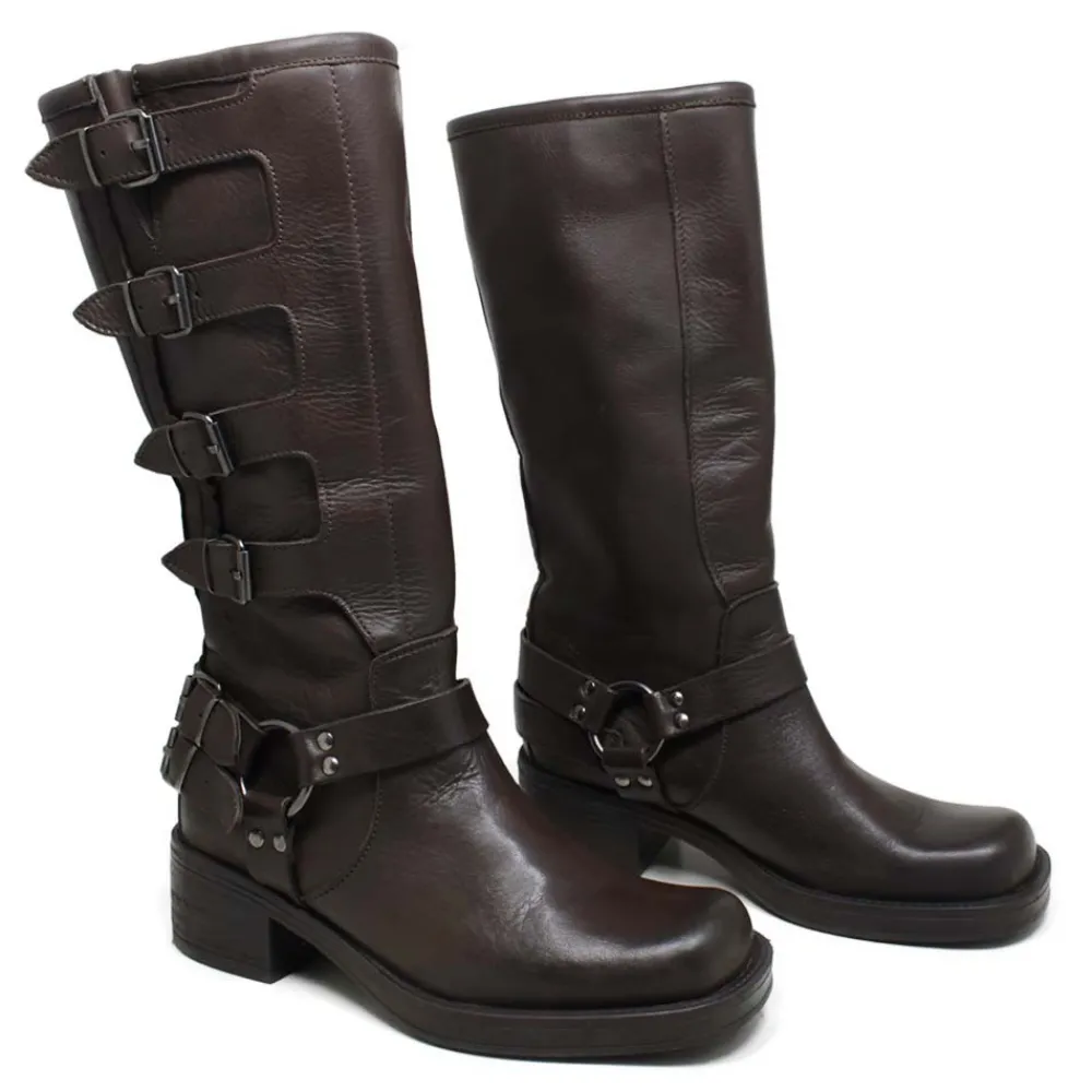 stivali_biker_punta_squad_4-3.webp Stivali Invernali | Bikers Invernali | Personal Stivali Biker Punta Squadrata 5 Fibbie "DAVE" - Testa di Moro TestadiMoro