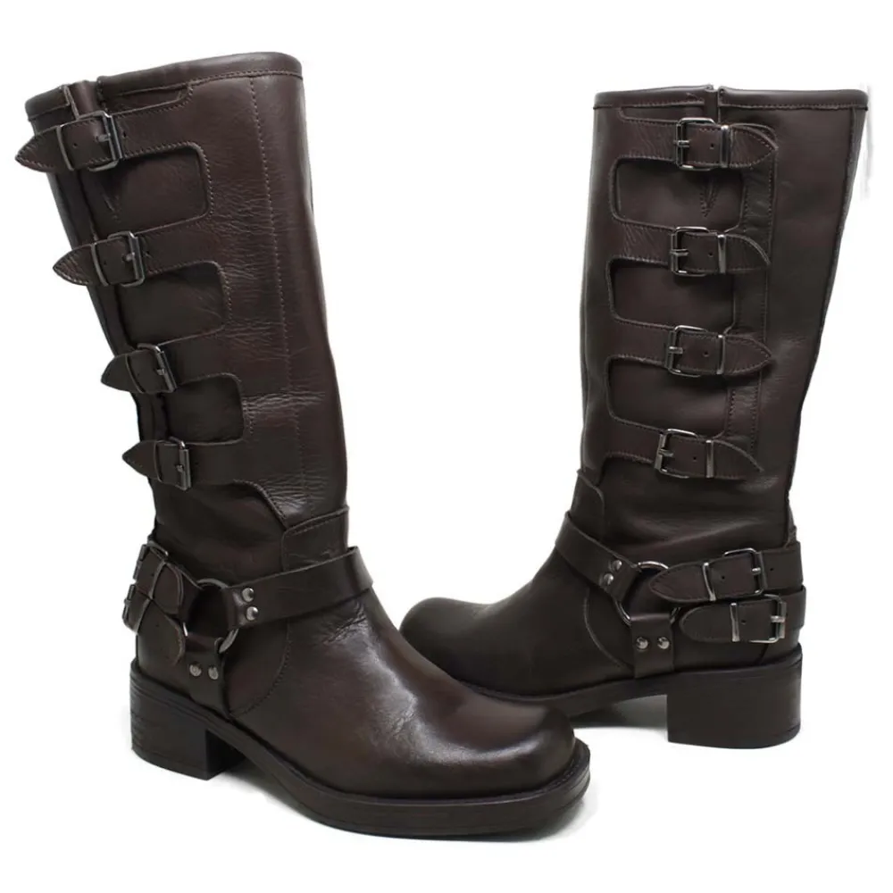 stivali_biker_punta_squad_5-3.webp Stivali Invernali | Bikers Invernali | Personal Stivali Biker Punta Squadrata 5 Fibbie "DAVE" - Testa di Moro TestadiMoro