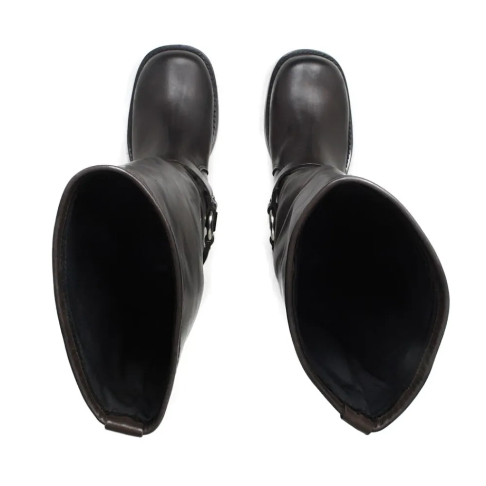 stivali_biker_punta_squad_7-1.webp Stivali Invernali | Bikers Invernali | Personal Stivali Biker Punta Squadrata 3 Fibbie "ROGER" - Marrone TestadiMoro