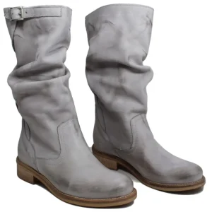 Stivali Estivi | Bikers Estivi | In Time Stivali Estivi Biker Boots "Soul/M" - Grigio