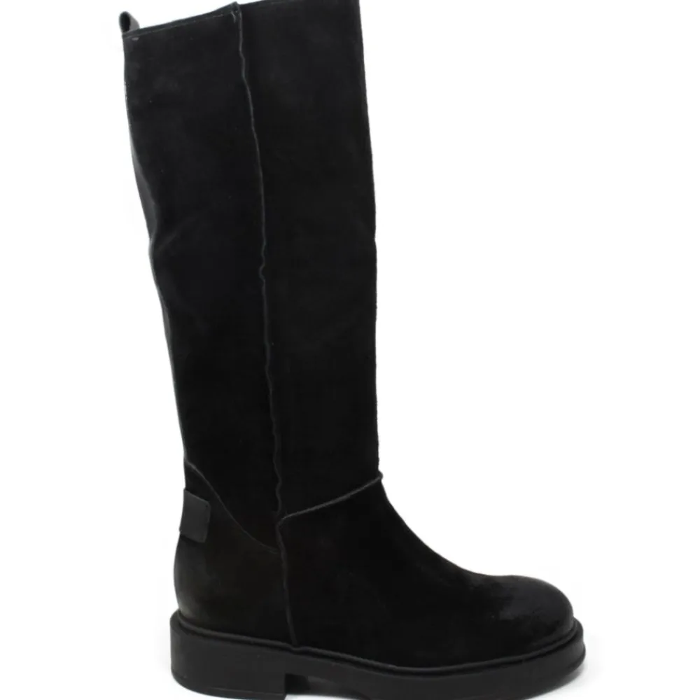 stivali_invernali_alti_sc_0.webp Stivali Invernali | Bikers Invernali | Personal Stivali Invernali Alti Scamosciati "DECK/A" - Nero