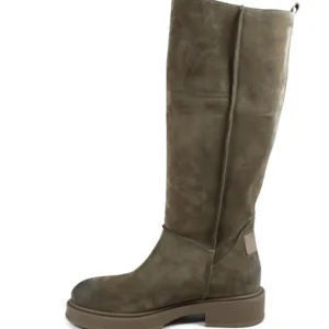 Stivali Invernali | Bikers Invernali | Personal Stivali Invernali Alti Scamosciati "DECK/A" - Taupe