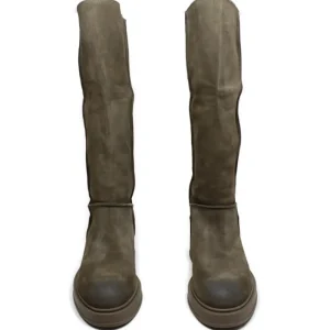 Stivali Invernali | Bikers Invernali | Personal Stivali Invernali Alti Scamosciati "DECK/A" - Taupe