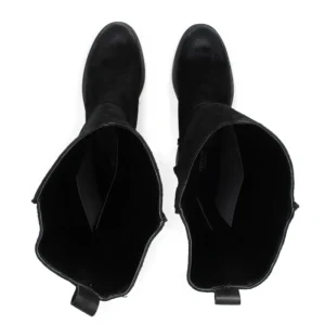 Stivali Invernali | Bikers Invernali | Personal Stivali Invernali Alti Scamosciati "DECK/A" - Nero