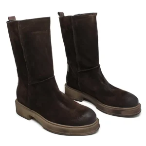 Stivali Invernali | Bikers Invernali | Personal Stivali Invernali Medi Scamosciati "DECK/M" - Testa di Moro TestadiMoro