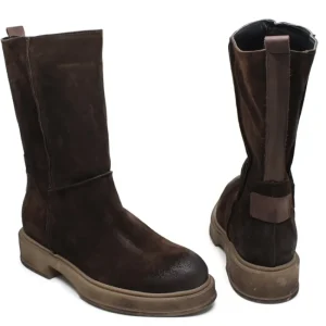 Stivali Invernali | Bikers Invernali | Personal Stivali Invernali Medi Scamosciati "DECK/M" - Testa di Moro TestadiMoro