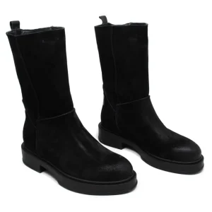 Stivali Invernali | Bikers Invernali | Personal Stivali Invernali Medi Scamosciati "DECK/M" - Nero