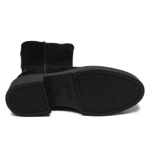 Stivali Invernali | Bikers Invernali | Personal Stivali Invernali Medi Scamosciati "DECK/M" - Nero