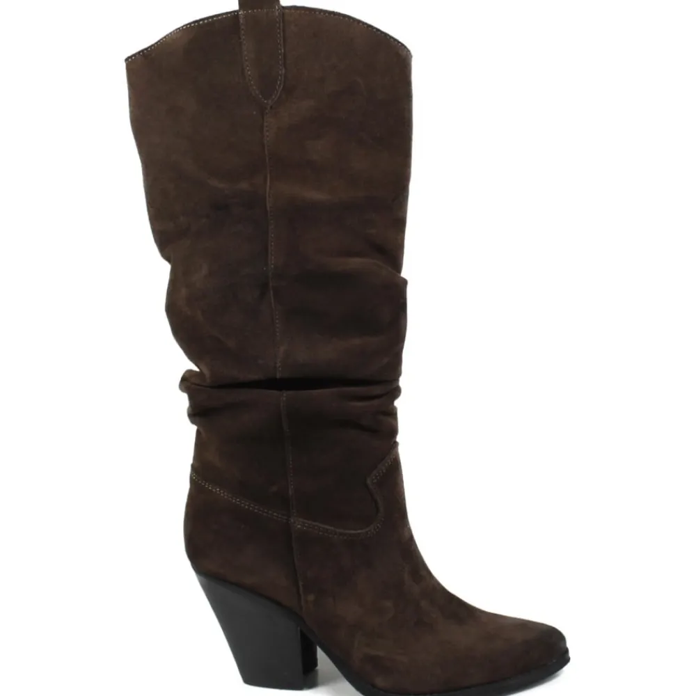 stivali_texani_camperos_a_0-1.webp Stivali Con Tacco | Stivali Invernali | Personal Stivali Texani Camperos Arricciati con tacco "EMILY" - Camoscio Testa di Moro TestadiMoro