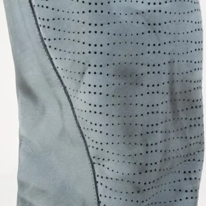 Stivali Con Tacco | Stivali Estivi | In Time Stivali Traforati con Cinturini e Tacco Medio "Keli" - Nabuk Jeans